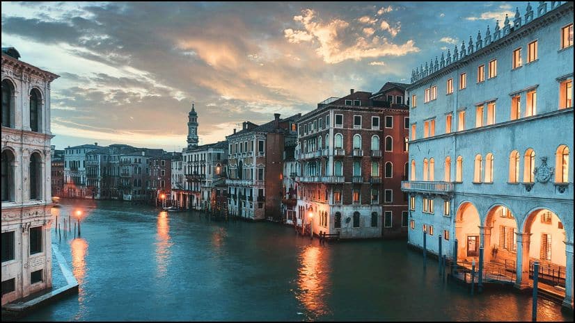 boda en Venecia